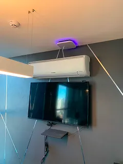 Equipe System Frame em infraestrutura e instalação