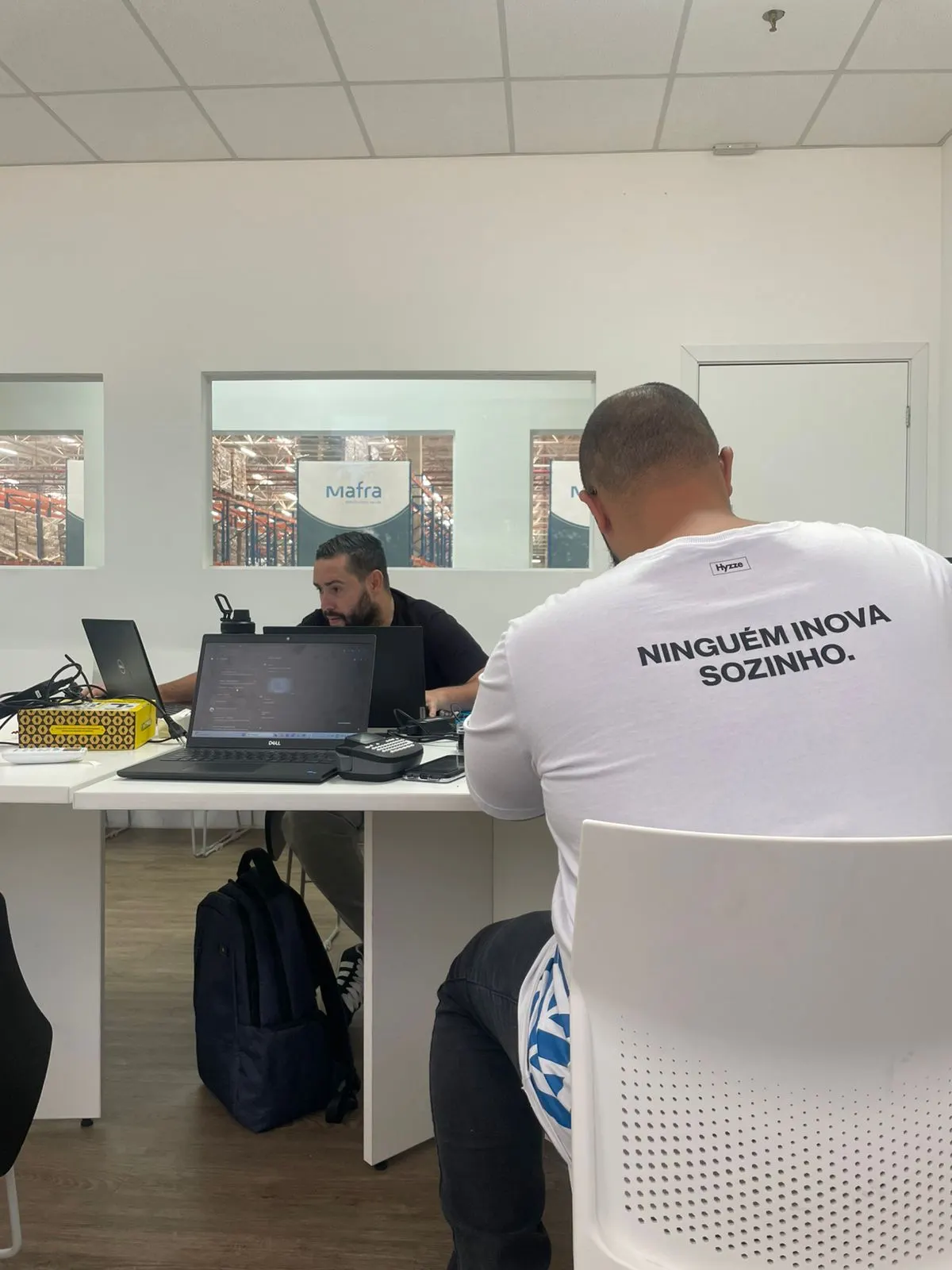 System Frame em operação e Field Service