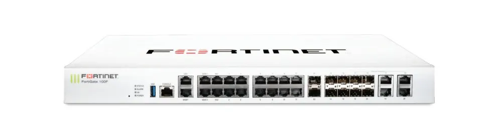 Firewall Fortinet FortiGate 100F, Fortinet FortiGate 100F (FG-100F)