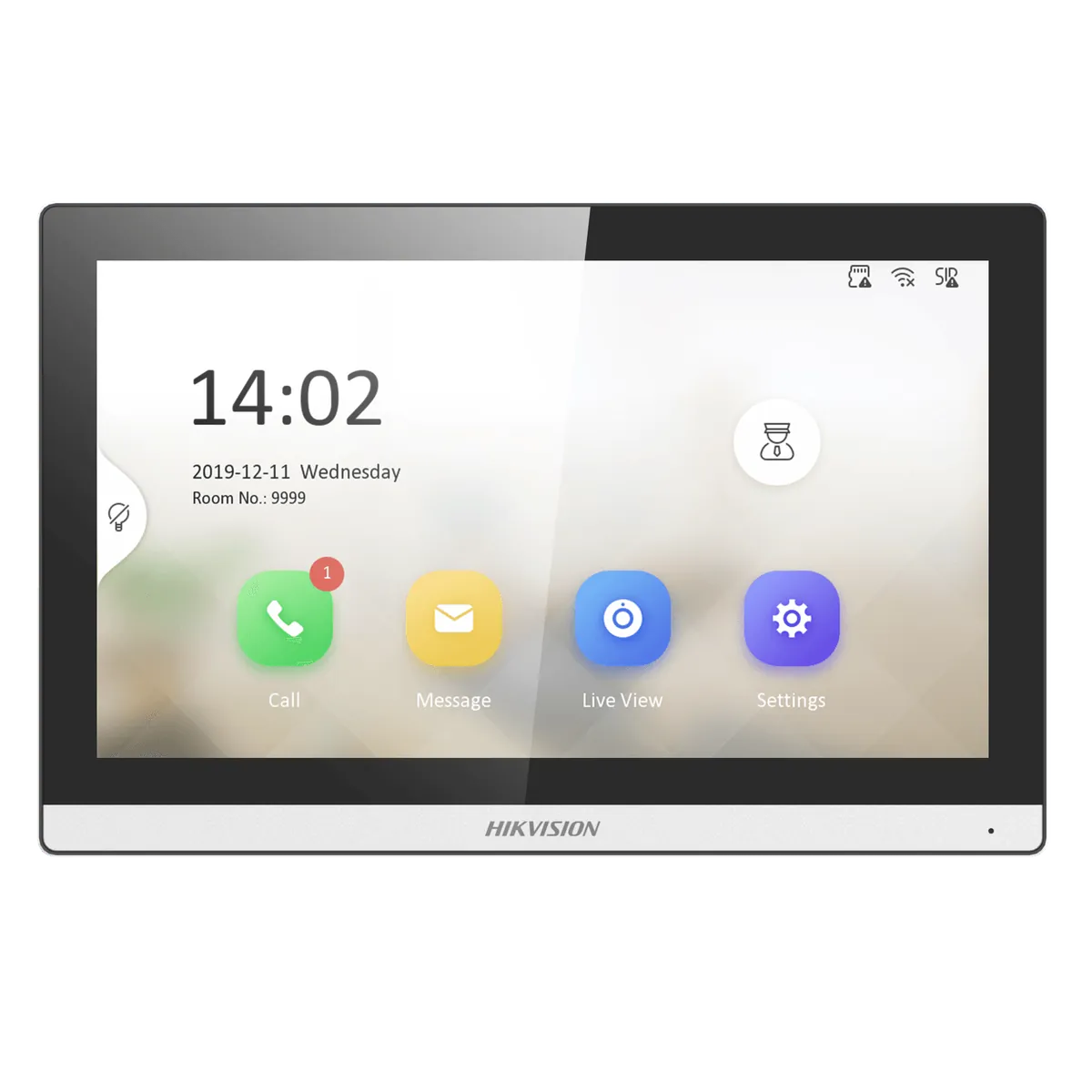 Interfone com Tela Hikvision DS-KH6350-WTE1, Hikvision DS-KH6350-WTE1