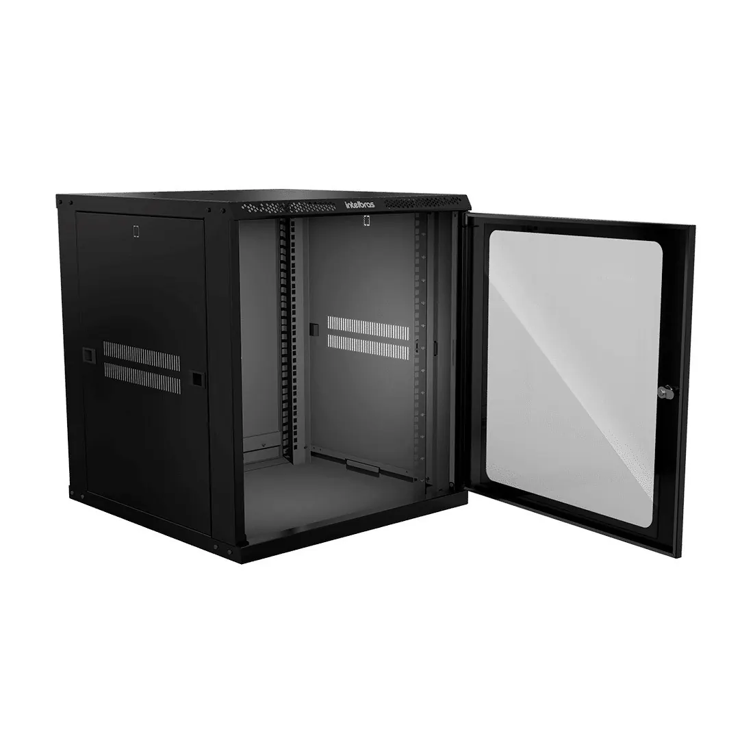 Kit Rack Intelbras 12U MRD1257, Intelbras MRD1257 12U