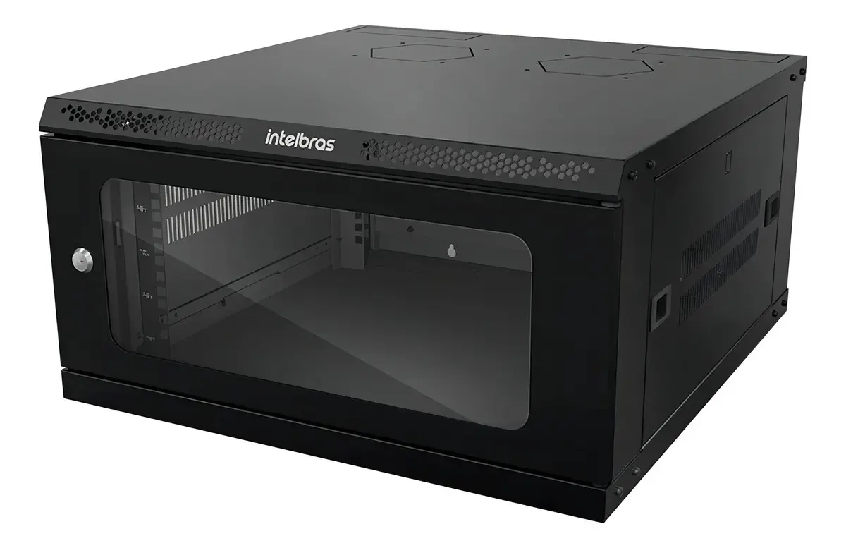 Kit Rack Intelbras 4U, Intelbras Rack Parede 4U