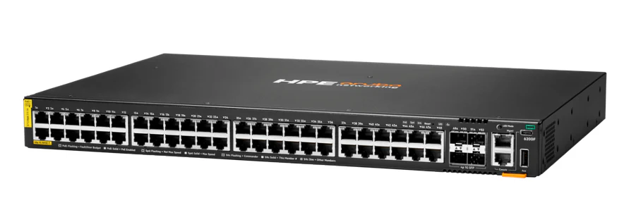 Switch Aruba HPE 6200F 48G CL4 PoE 4SFP+ 370W, HPE Aruba 6200F 48G CL4 PoE 4SFP+ 370W