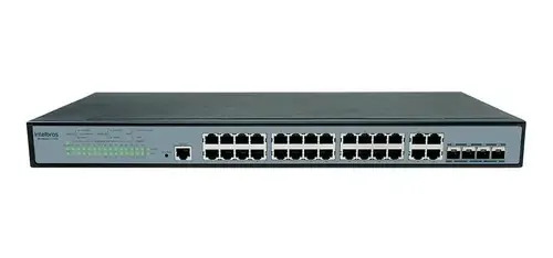 Switch Intelbras 2404 MAX PoE, Intelbras SG 2404 MAX PoE